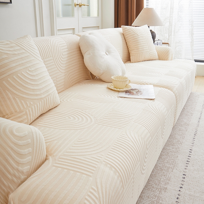 91家纺网 家纺一手货源 找家纺 （总）丝绮鹿 2025新款圆满沙发套（直排松紧款）