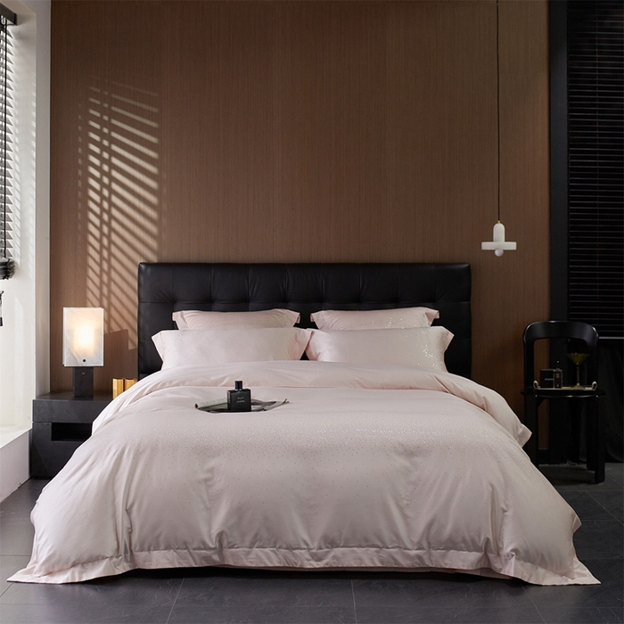 （总）鼎飞2025新款长绒棉烫钻四件套