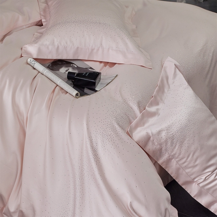 91家纺网 家纺一手货源 找家纺 （总）鼎飞2025新款长绒棉烫钻四件套