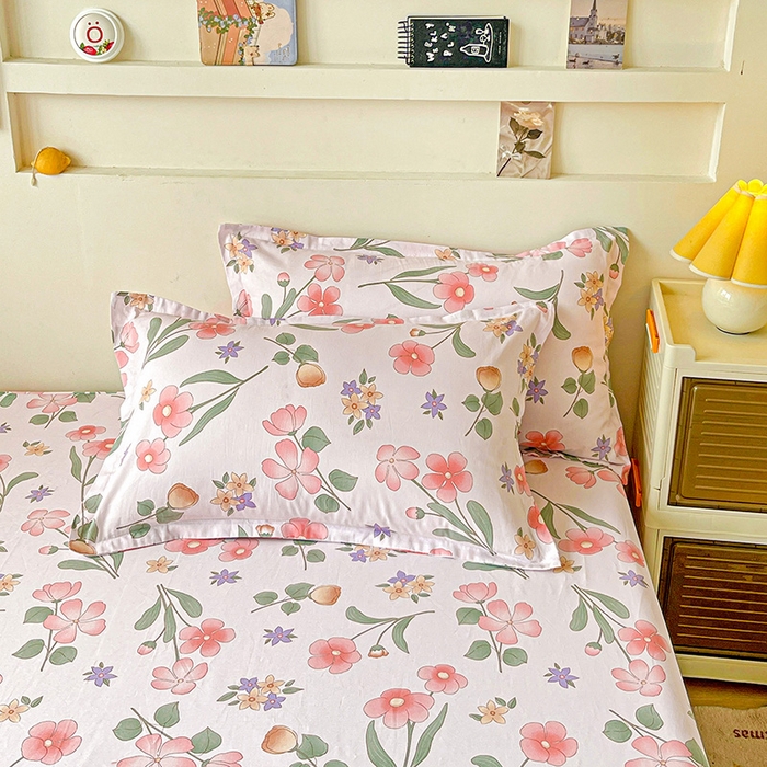 91家纺网 家纺一手货源 找家纺 纽缦家纺 2025新款纯棉斜纹床笠单品床笠 梦若