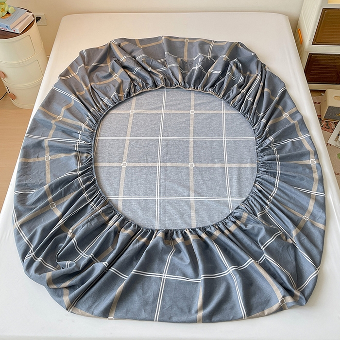 91家纺网 家纺一手货源 找家纺 纽缦家纺 2025新款纯棉斜纹床笠单品床笠 米拉