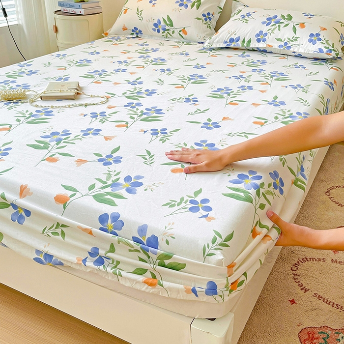 纽缦家纺 2025新款纯棉斜纹床笠单品床笠 清梦