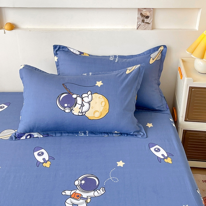 91家纺网 家纺一手货源 找家纺 纽缦家纺 2025新款纯棉斜纹床笠单品床笠 星际迷航