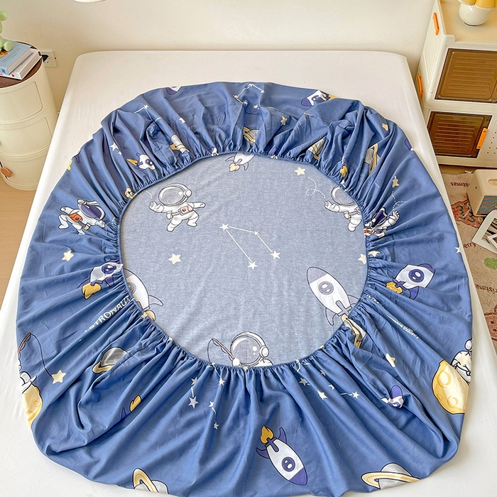 91家纺网 家纺一手货源 找家纺 纽缦家纺 2025新款纯棉斜纹床笠单品床笠 星际迷航