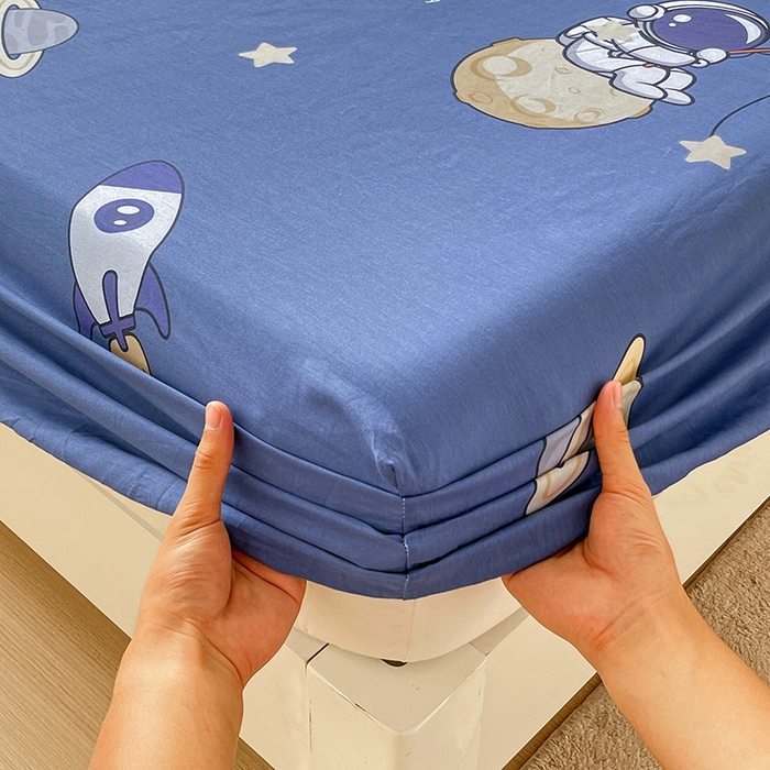 91家纺网 家纺一手货源 找家纺 纽缦家纺 2025新款纯棉斜纹床笠单品床笠 星际迷航