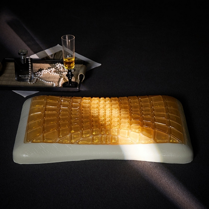 91家纺网 家纺一手货源 找家纺 （总）大红帽2025新款重奢黑尊凝胶枕枕头枕芯