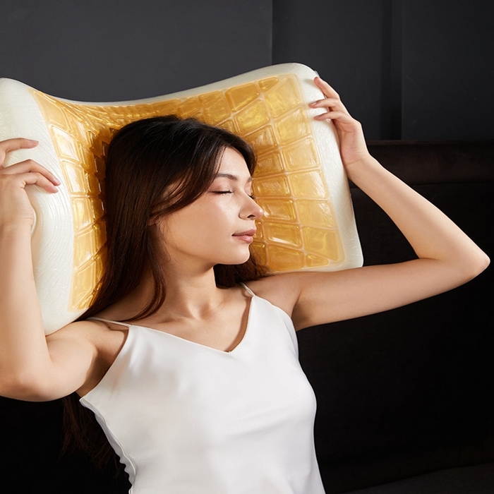 91家纺网 家纺一手货源 找家纺 （总）大红帽2025新款重奢黑尊凝胶枕枕头枕芯