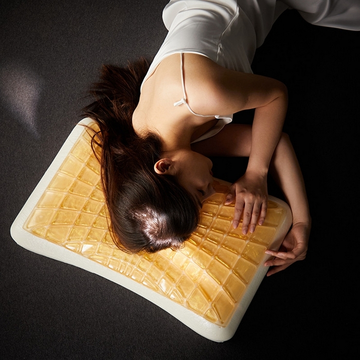 91家纺网 家纺一手货源 找家纺 （总）大红帽2025新款重奢黑尊凝胶枕枕头枕芯