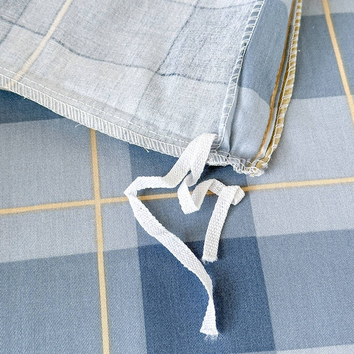 91家纺网 家纺一手货源 找家纺 拾物记 2025新款A类棉学生印花三件套 方特-蓝