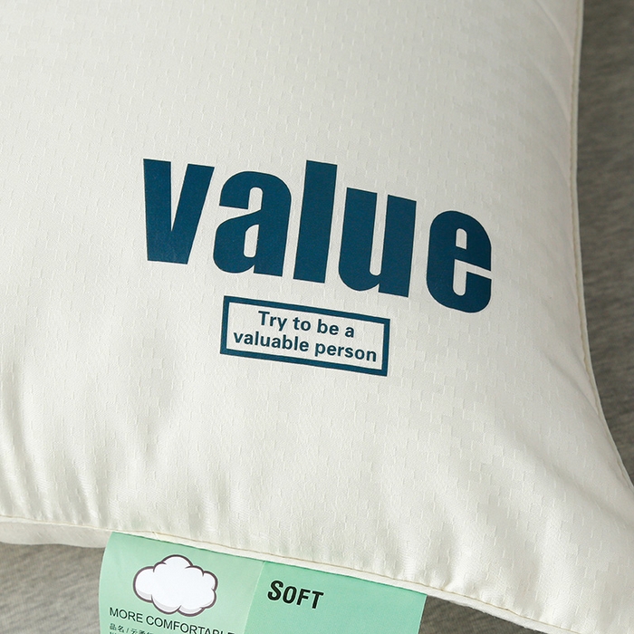 91家纺网 家纺一手货源 找家纺 罗亿家纺 2025新款云朵抗菌舒适枕枕头枕芯 云朵抗菌单边枕 48*74cm/只