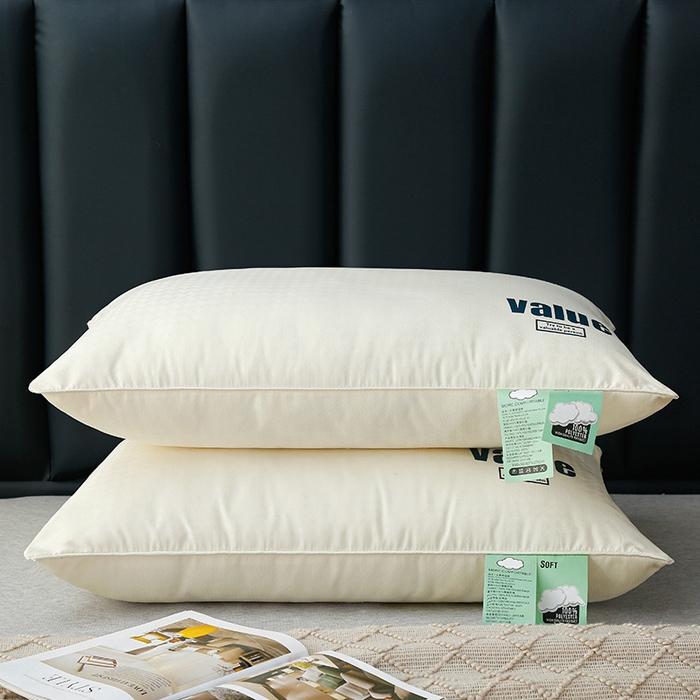 91家纺网 家纺一手货源 找家纺 罗亿家纺 2025新款云朵抗菌舒适枕枕头枕芯 云朵抗菌单边枕 48*74cm/只