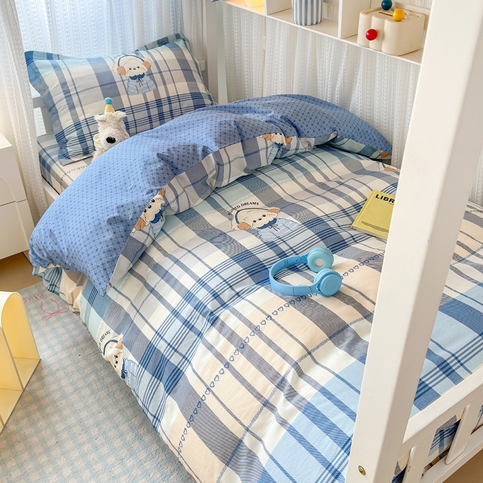 拾物记 2025新款A类棉学生印花三件套 萌萌西高地