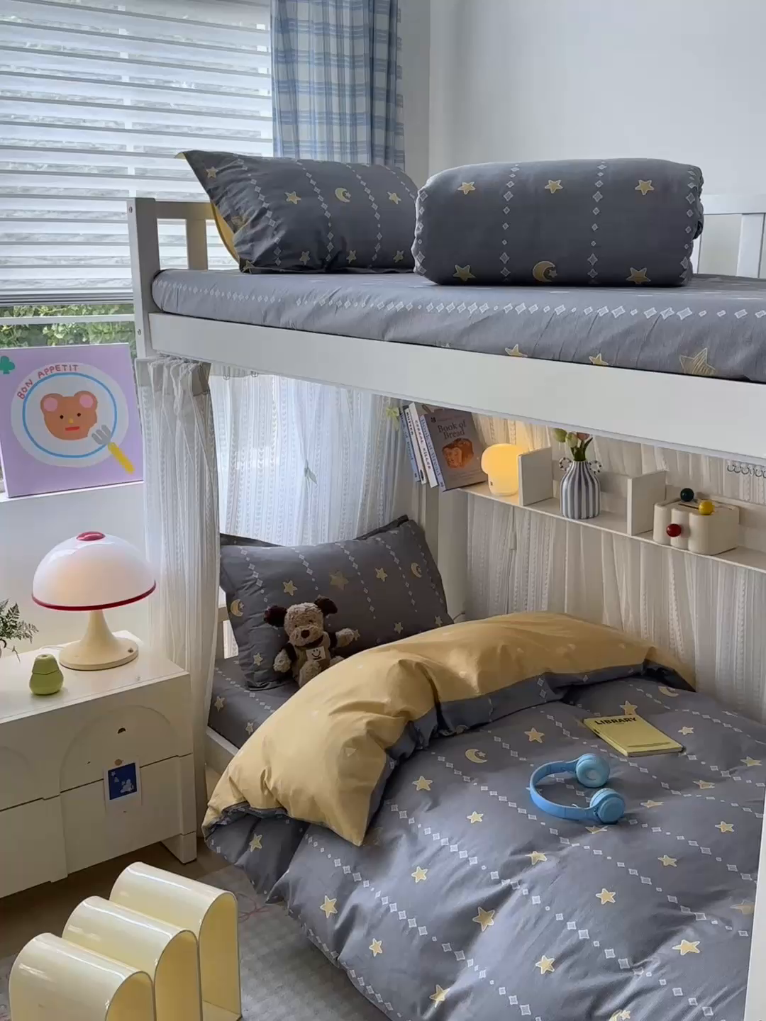 91家纺网 家纺一手货源 找家纺 拾物记 2025新款A类棉学生印花三件套 星月轨迹