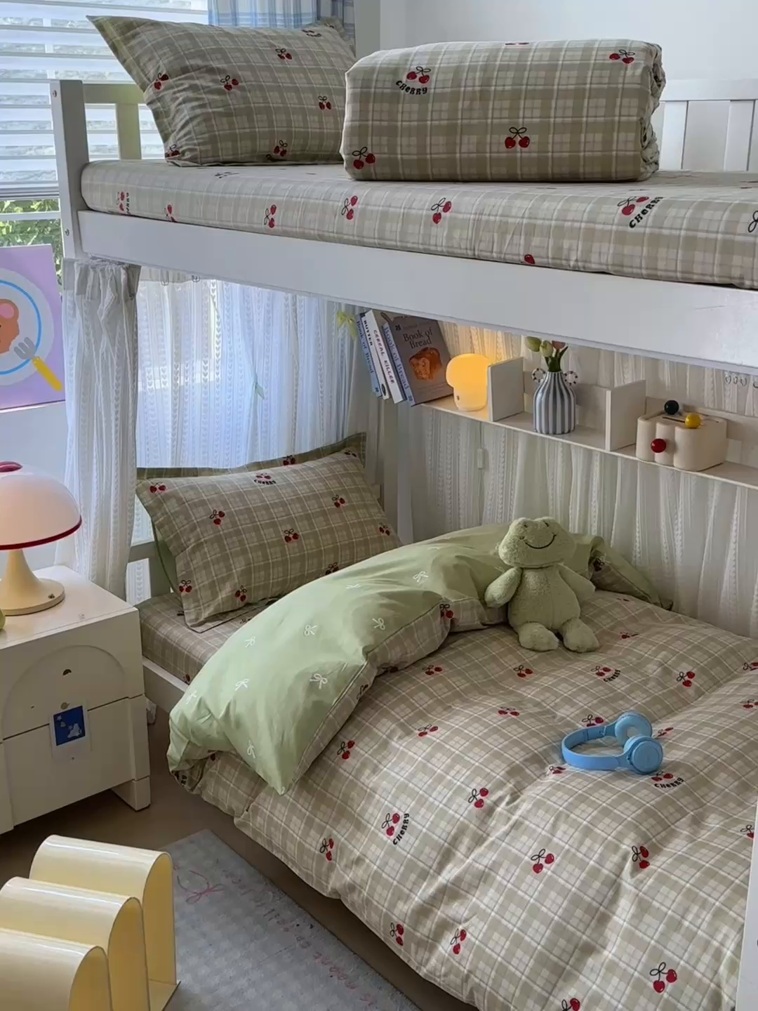 91家纺网 家纺一手货源 找家纺 拾物记 2025新款A类棉学生印花三件套 恋樱