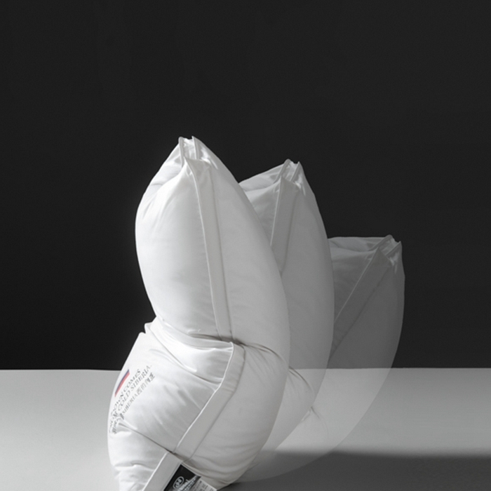 91家纺网 家纺一手货源 找家纺 （总）静若居2025新款西伯利亚鹅绒枕头酒店枕