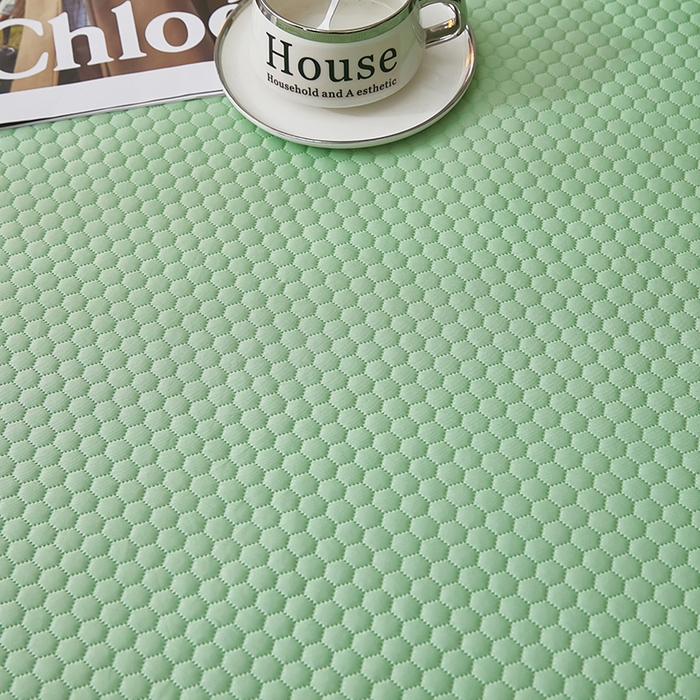 91家纺网 家纺一手货源 找家纺 希廷顿2025新款凉感丝冰豆豆凉席两件套三件套 绿色