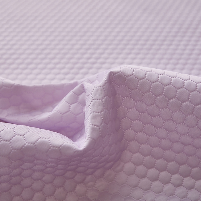 91家纺网 家纺一手货源 找家纺 希廷顿2025新款凉感丝冰豆豆凉席两件套三件套 紫色