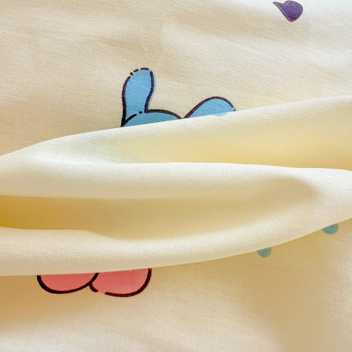 91家纺网 家纺一手货源 找家纺 春雨家居 2025新款学生季全棉三件套（预留缩水） 1.可爱颂