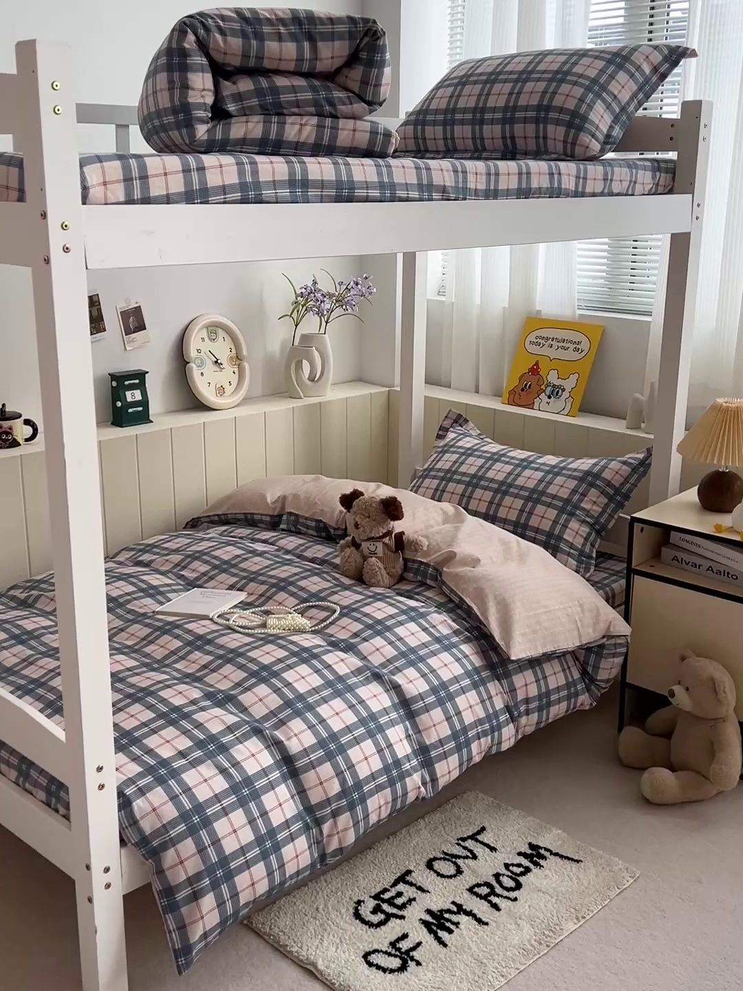 91家纺网 家纺一手货源 找家纺 春雨家居 2025新款学生季全棉三件套（预留缩水） 9.马里格