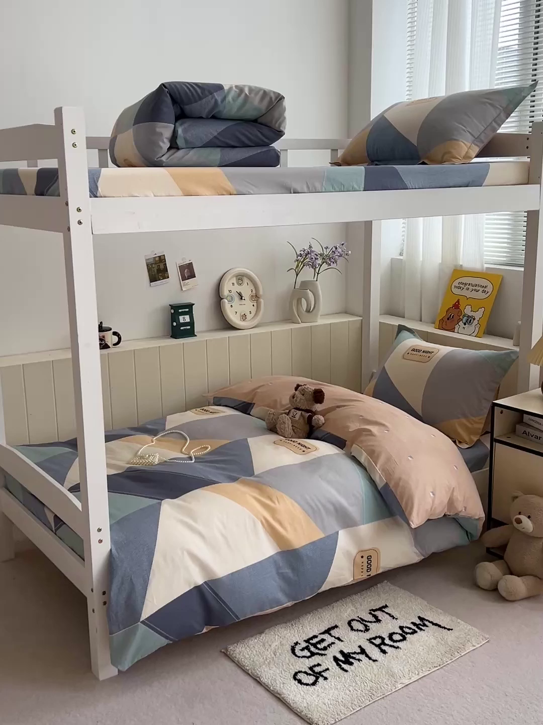 91家纺网 家纺一手货源 找家纺 春雨家居 2025新款学生季全棉三件套（预留缩水） 3.唐顿庄园