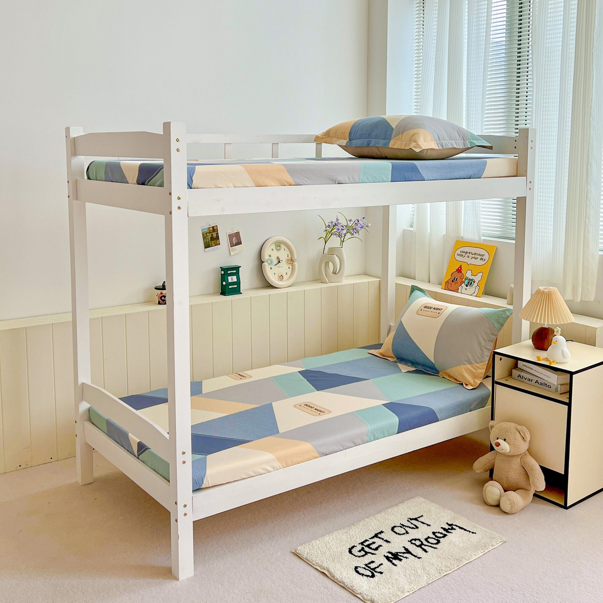 91家纺网 家纺一手货源 找家纺 春雨家居 2025新款学生季全棉三件套（预留缩水） 3.唐顿庄园