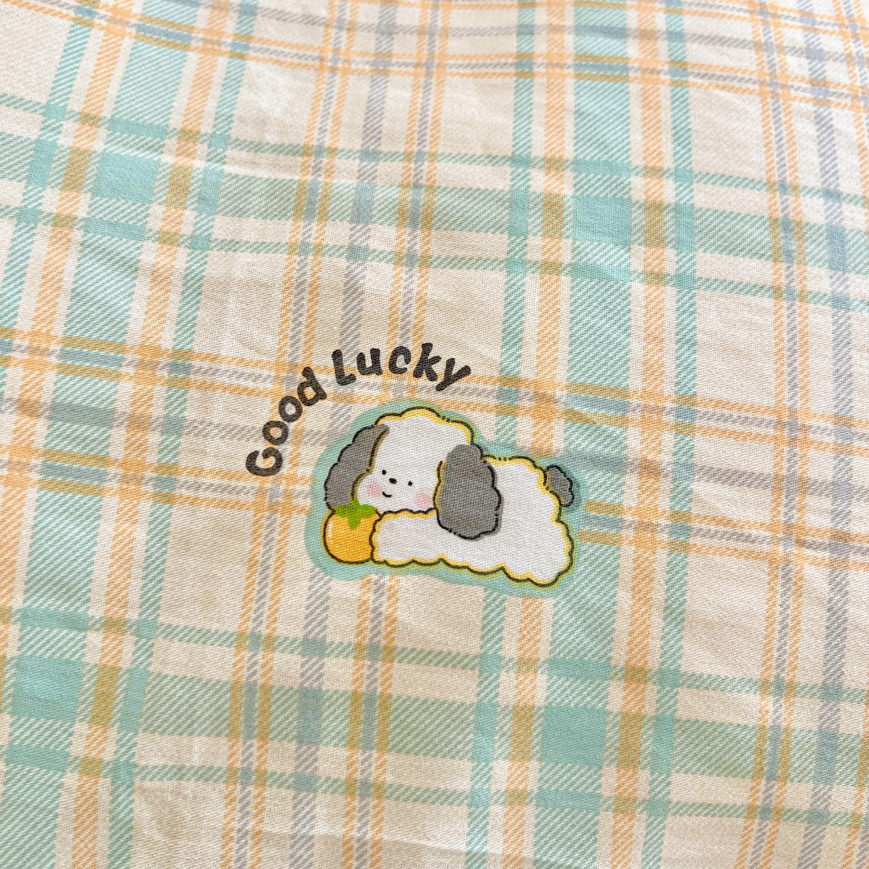 91家纺网 家纺一手货源 找家纺 春雨家居 2025新款学生季全棉三件套（预留缩水） 8.格诺狗