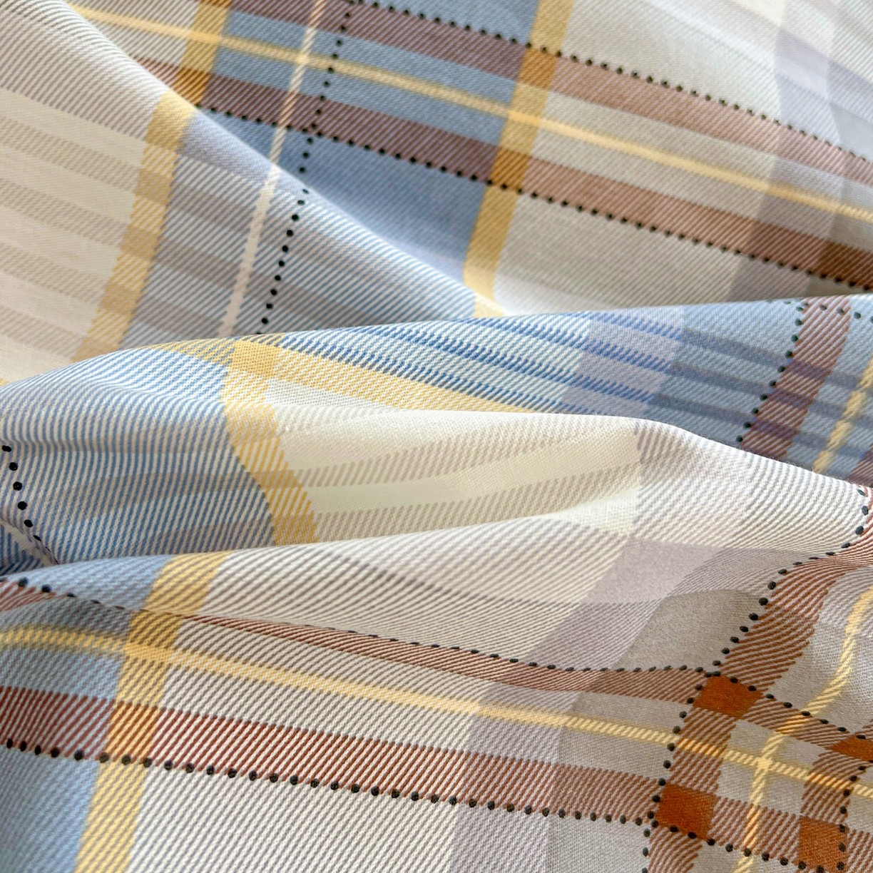 91家纺网 家纺一手货源 找家纺 春雨家居 2025新款学生季全棉三件套（预留缩水） 12.魅彩格