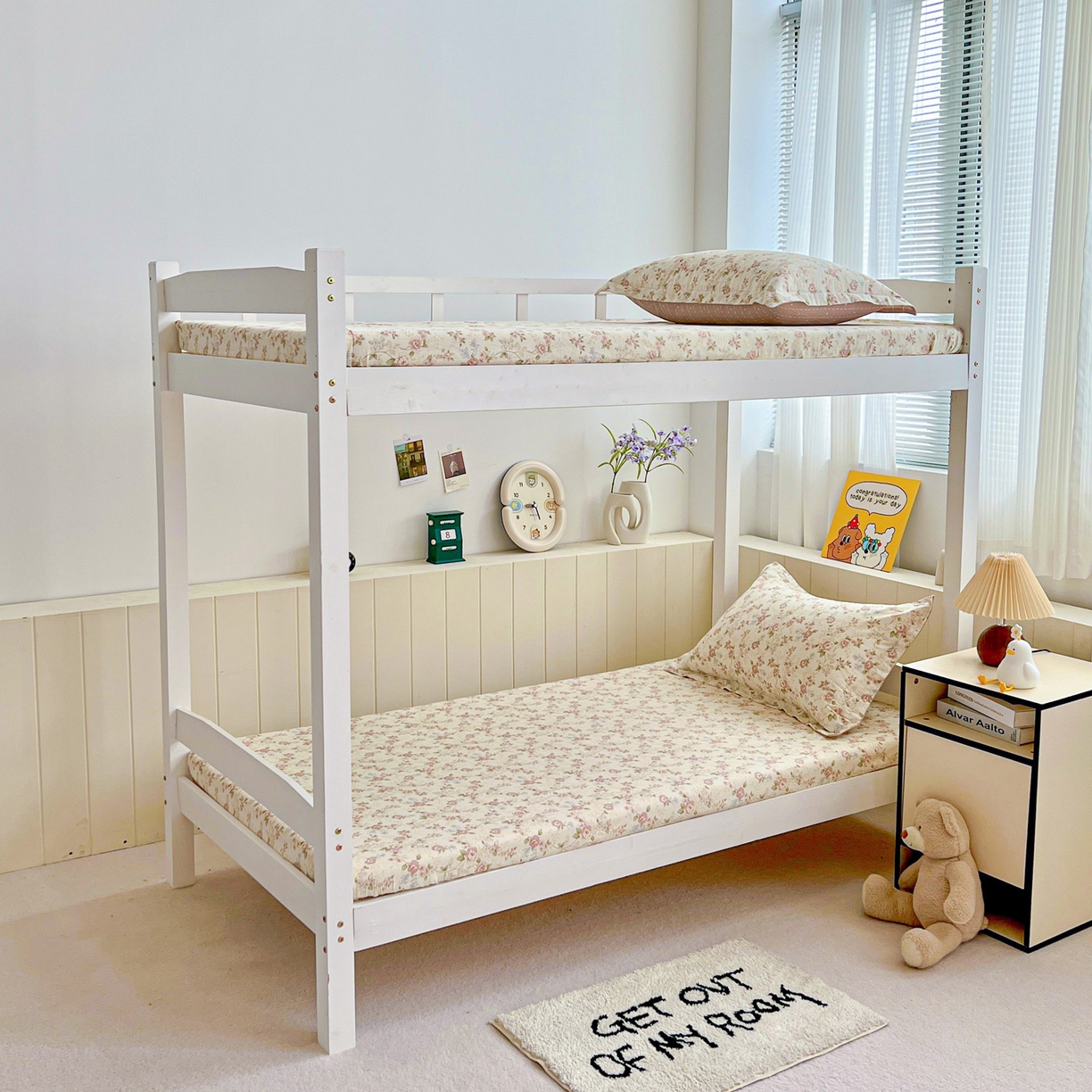 91家纺网 家纺一手货源 找家纺 春雨家居 2025新款学生季全棉三件套（预留缩水） 13.露丝