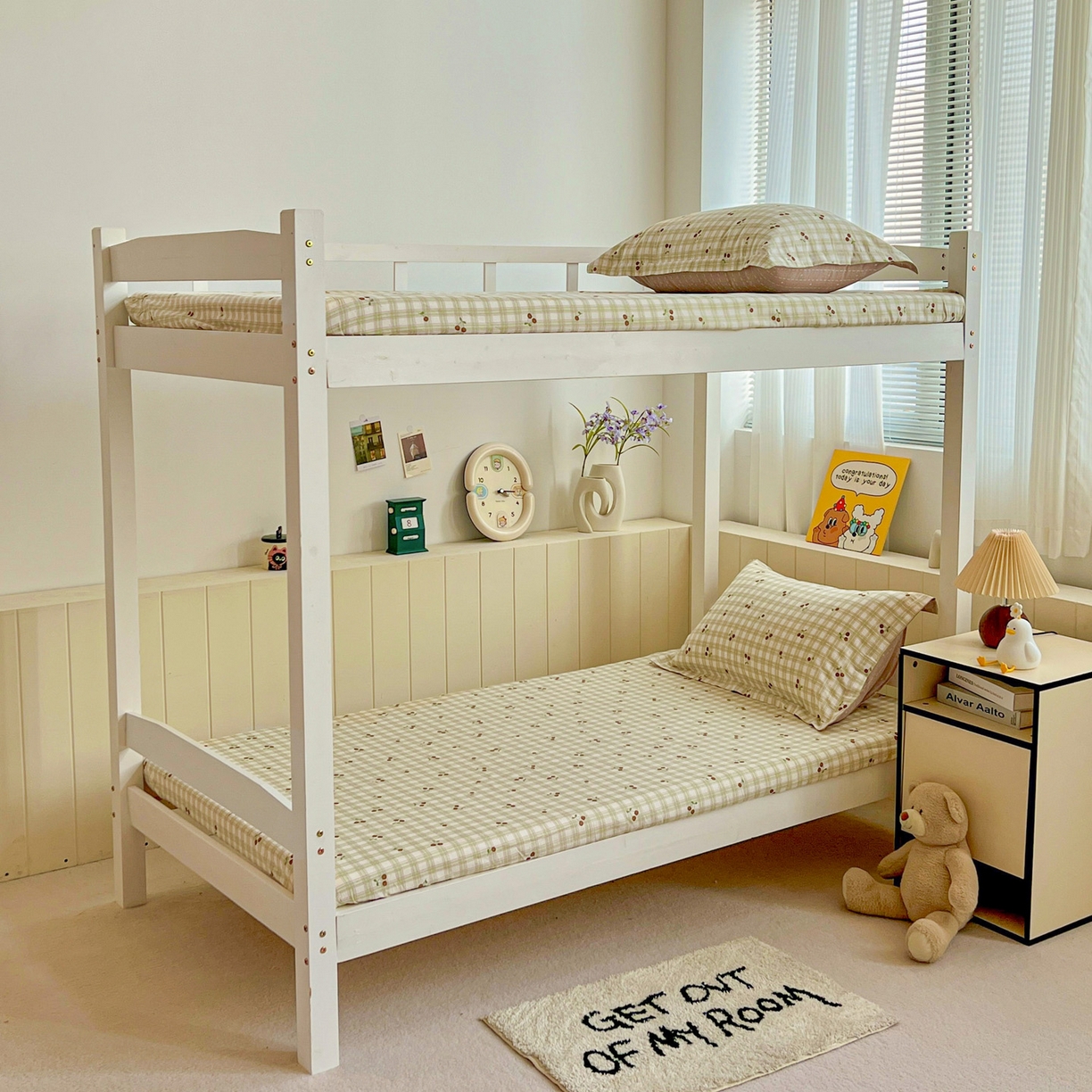 91家纺网 家纺一手货源 找家纺 春雨家居 2025新款学生季全棉三件套（预留缩水） 23.酸甜樱桃