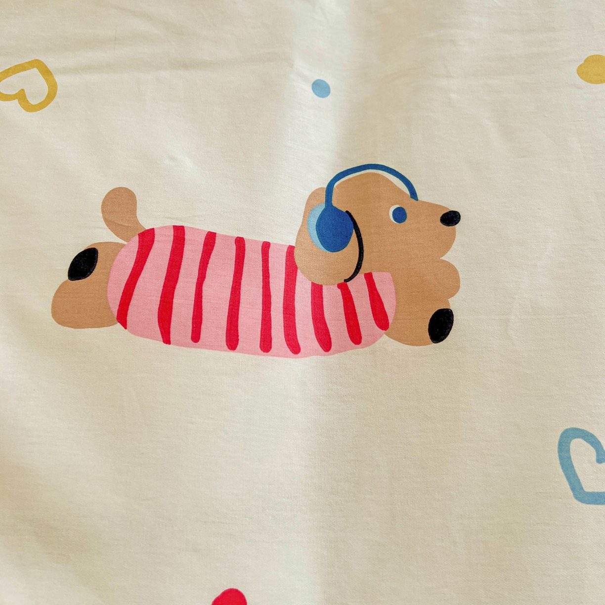 91家纺网 家纺一手货源 找家纺 春雨家居 2025新款学生季全棉三件套（预留缩水） 21.童趣蜜歌