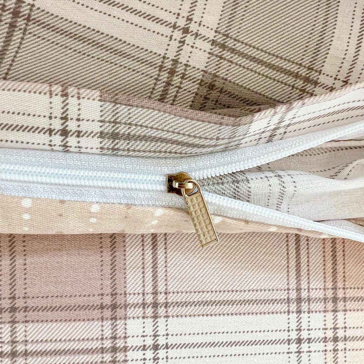 91家纺网 家纺一手货源 找家纺 春雨家居 2025新款学生季全棉三件套（预留缩水） 18.拿铁米