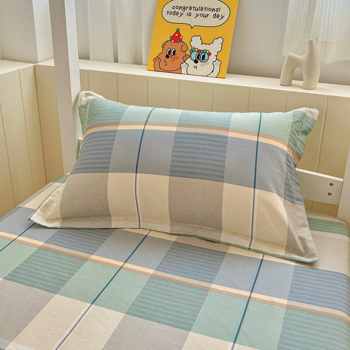 91家纺网 家纺一手货源 找家纺 春雨家居 2025新款学生季全棉三件套（预留缩水） 17.曼波