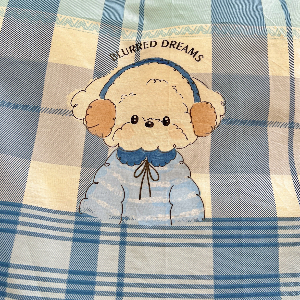 91家纺网 家纺一手货源 找家纺 春雨家居 2025新款学生季全棉三件套（预留缩水） 16.萌萌西高地