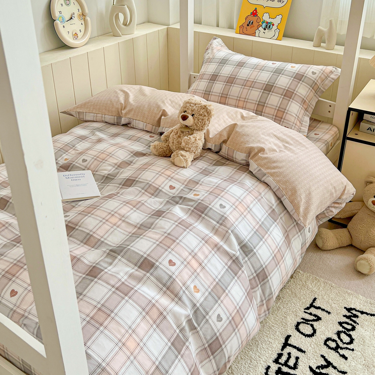 91家纺网 家纺一手货源 找家纺 （总）春雨家居 2025新款学生季全棉三件套（预留缩水）