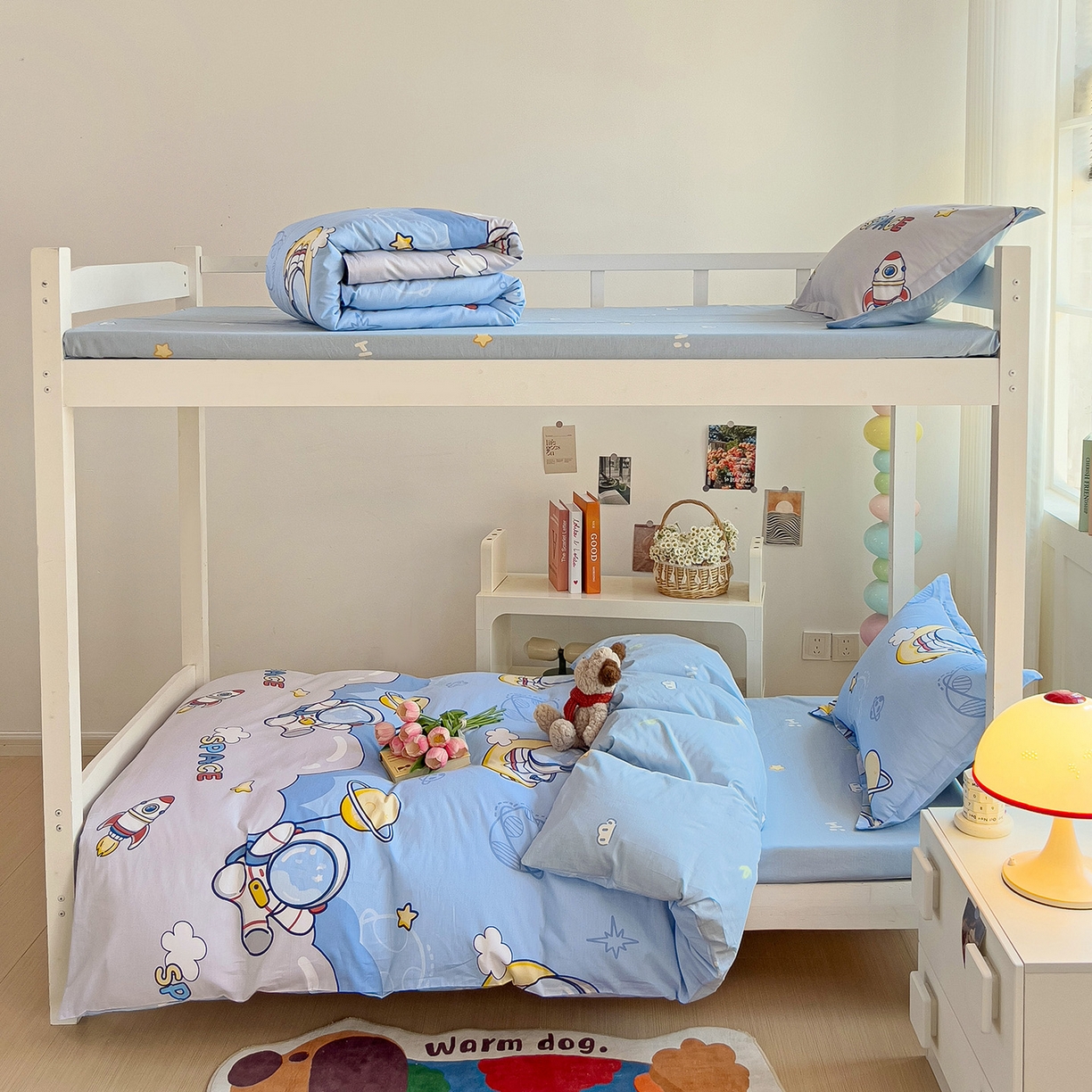 91家纺网 家纺一手货源 找家纺 依庭 2025新款全棉印花学生三件套宿舍三件套全棉三件套纯棉三件套 探索星球