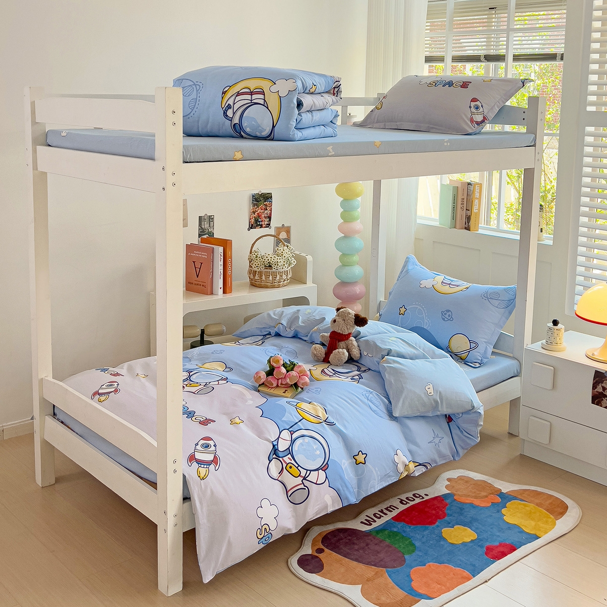 91家纺网 家纺一手货源 找家纺 依庭 2025新款全棉印花学生三件套宿舍三件套全棉三件套纯棉三件套 探索星球