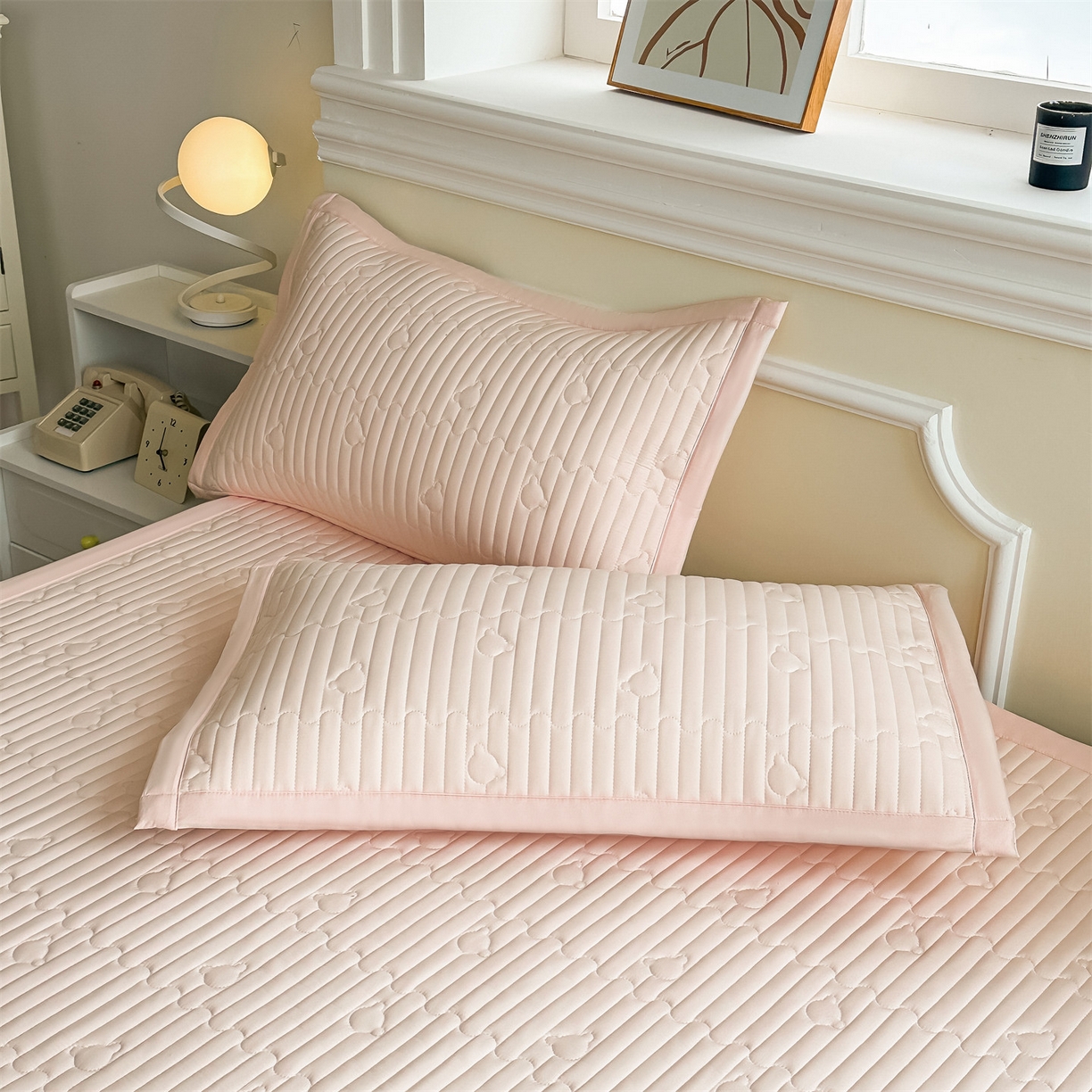 91家纺网 家纺一手货源 找家纺 （总）雯豆家纺 2025新款加厚夹棉床褥子防滑床垫床护垫纯色素色绗缝垫子