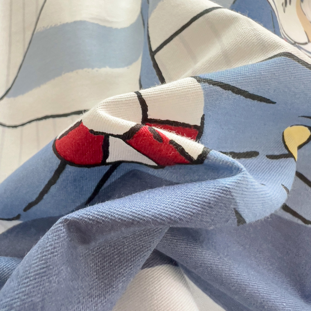 91家纺网 家纺一手货源 找家纺 依庭 2025新款全棉印花学生三件套宿舍三件套全棉三件套纯棉三件套 星夜号