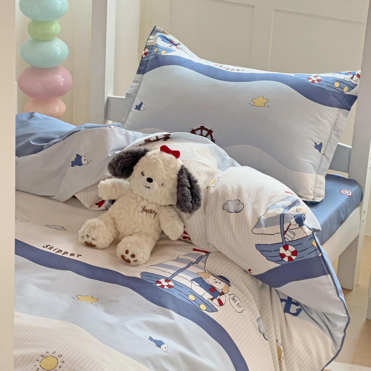 91家纺网 家纺一手货源 找家纺 依庭 2025新款全棉印花学生三件套宿舍三件套全棉三件套纯棉三件套 星夜号