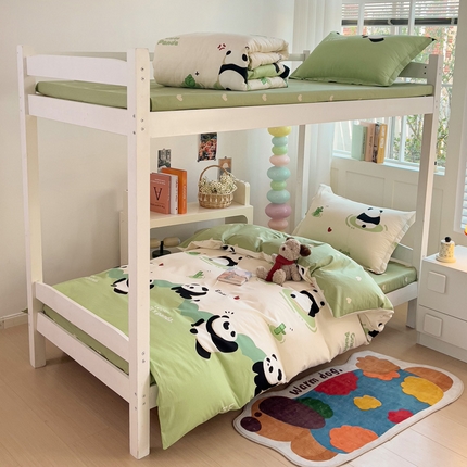 91家纺网 家纺一手货源 找家纺 （总）依庭 2025新款全棉印花学生三件套宿舍三件套全棉三件套纯棉三件套