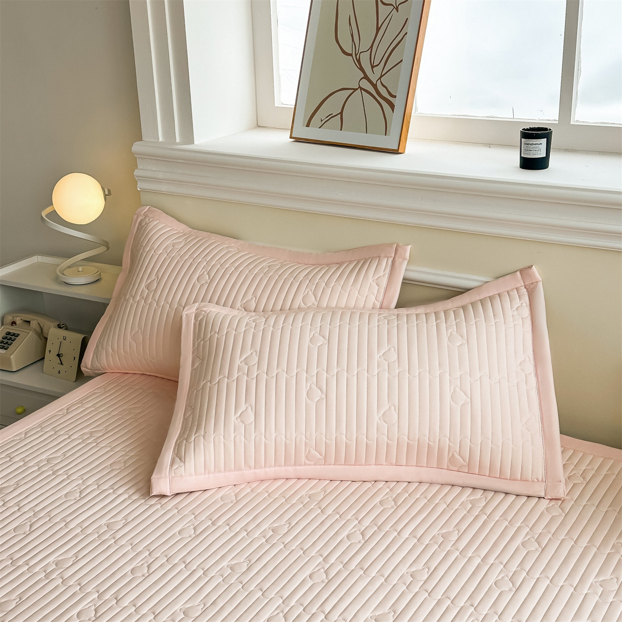 91家纺网 家纺一手货源 找家纺 （总）雯豆家纺 2025新款加厚夹棉床褥子防滑床垫床护垫纯色素色绗缝垫子