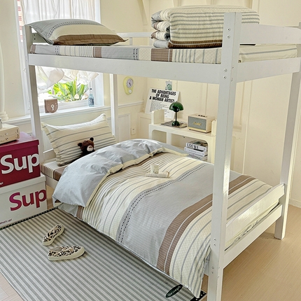 91家纺网 家纺一手货源 找家纺 （总）依庭 2025新款全棉印花学生三件套宿舍三件套全棉三件套纯棉三件套