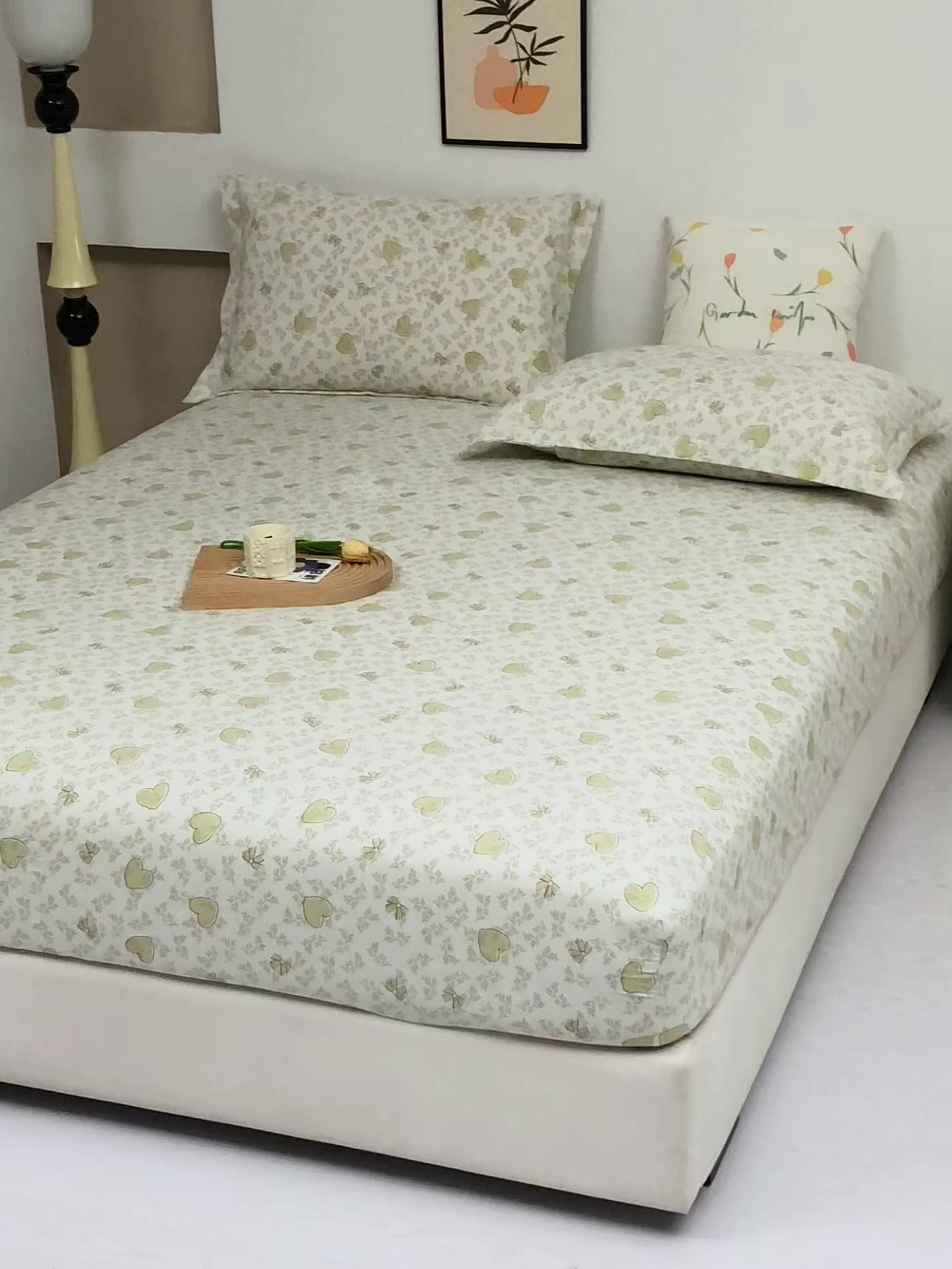 91家纺网 家纺一手货源 找家纺 （总）云玲时尚 2025春夏新款针织棉双层纱单床笠床笠单件