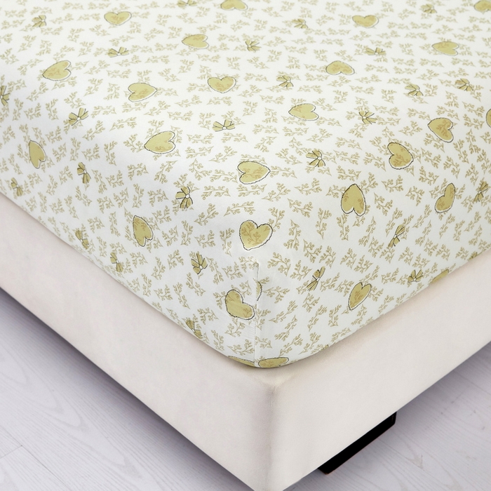 91家纺网 家纺一手货源 找家纺 （总）云玲时尚 2025春夏新款针织棉双层纱单床笠床笠单件