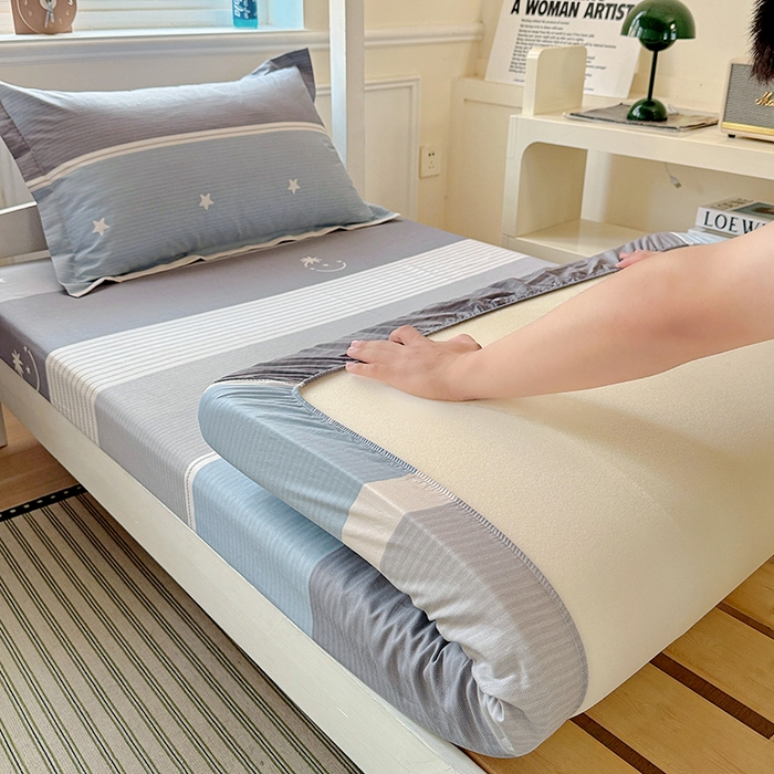 91家纺网 家纺一手货源 找家纺 （总）依庭 2025新款全棉印花学生三件套宿舍三件套全棉三件套纯棉三件套