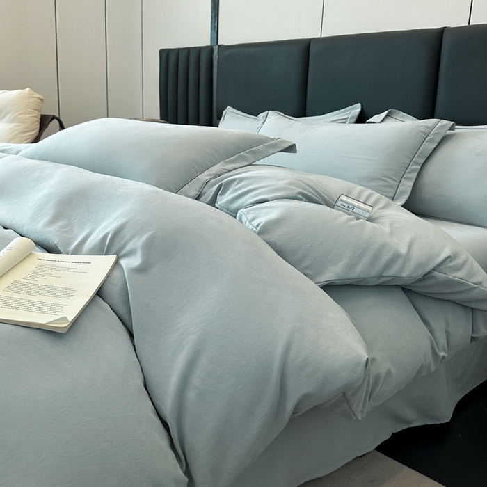 91家纺网 家纺一手货源 找家纺 （总）优梦莱 2025春夏新款100%抗菌防螨四件套