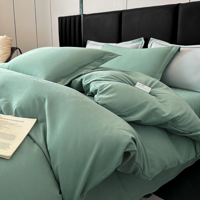 优梦莱 2025春夏新款100%抗菌防螨四件套 西子兰