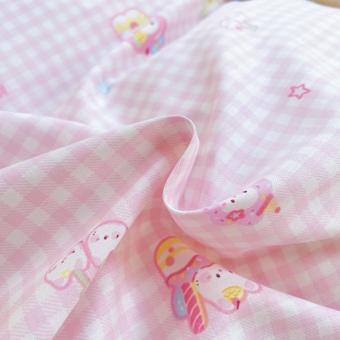 91家纺网 家纺一手货源 找家纺 铭博家纺 新款100%全棉印花学生季宿舍上下铺三件套 恋恋吉米