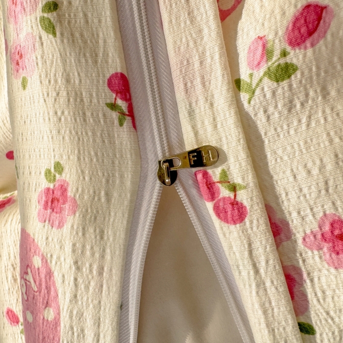 91家纺网 家纺一手货源 找家纺 繁花家居 2025学生季第二波木棉水洗棉四件套三件套跑量款 花花狗