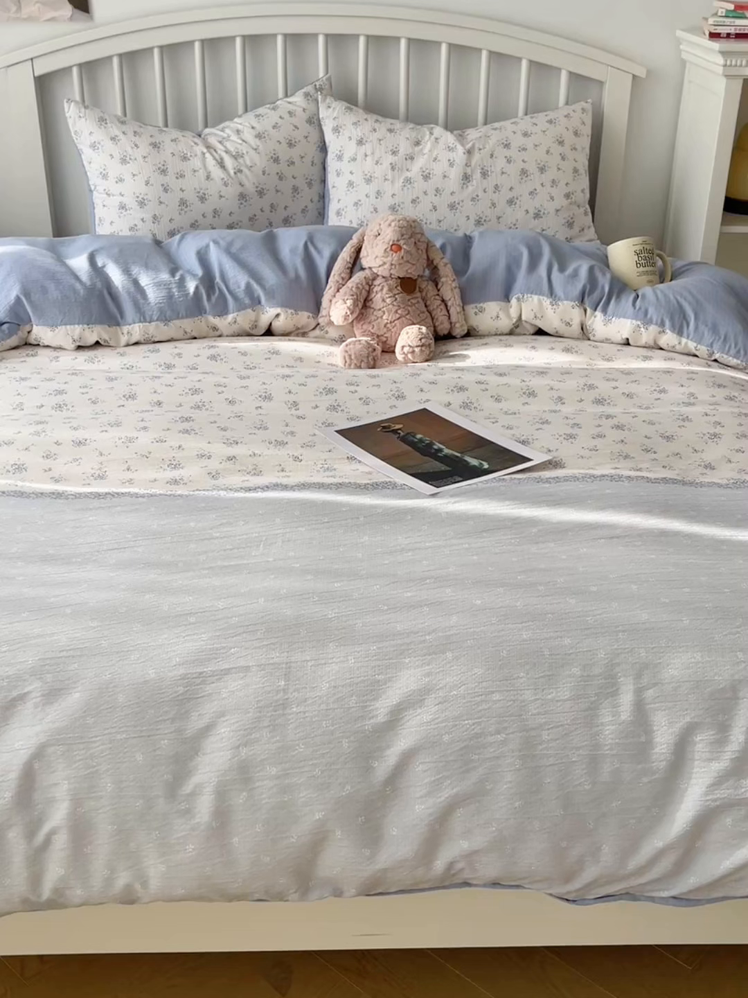 91家纺网 家纺一手货源 找家纺 繁花家居 2025学生季第二波木棉水洗棉四件套三件套跑量款 花屿庄园